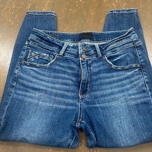 Buckle Black Curvy Ankle Skinny Jeans 31